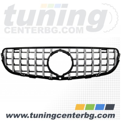 РЕШЕТКА ЗА MERCEDES GLC X253/C253 /2015 - 2019/ - ХРОМ-ЧЕРНА РЕШЕТКА ЗА MERCEDES GLC X253/C253 /2015 - 2019/ - ХРОМ-ЧЕРНА
